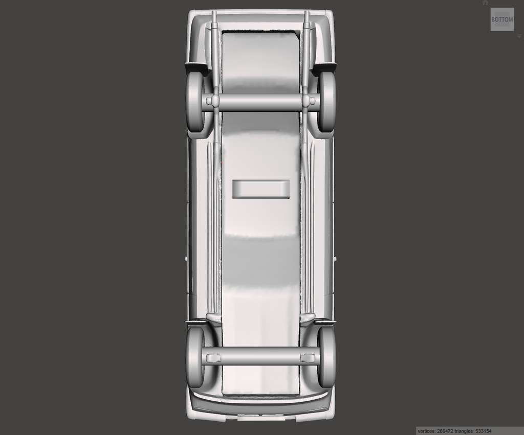 Image of 3D Printed Resin Model of Ford Cortina Mk5 1982