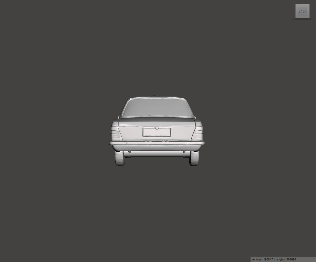Image of 3D Printed Resin Model of Ford Cortina 1.6 GL 1978