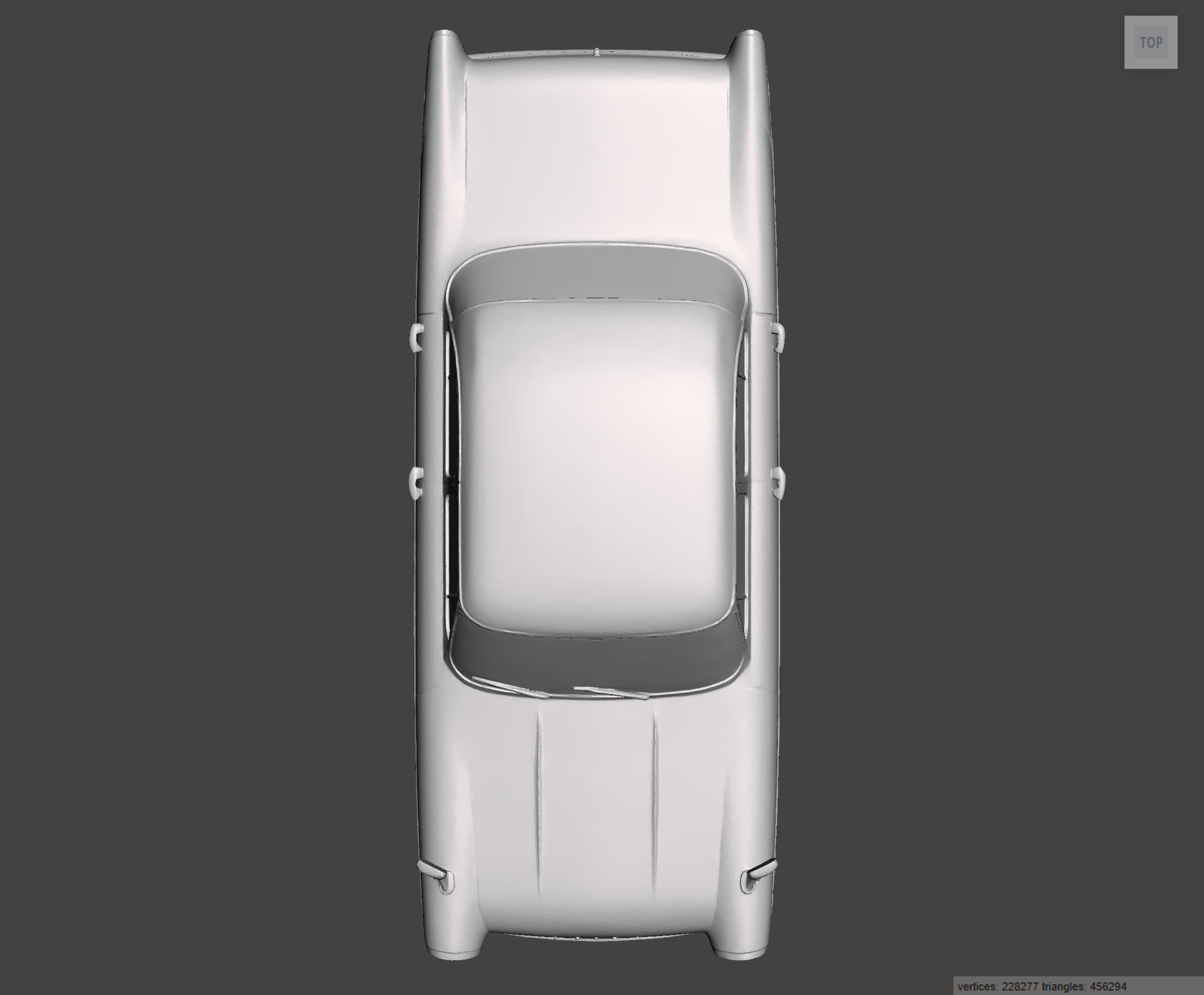 Image of 3D Printed Resin Model of Ford Consul MK2 1959