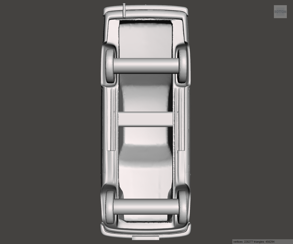 Image of 3D Printed Resin Model of Ford Consul MK2 1959