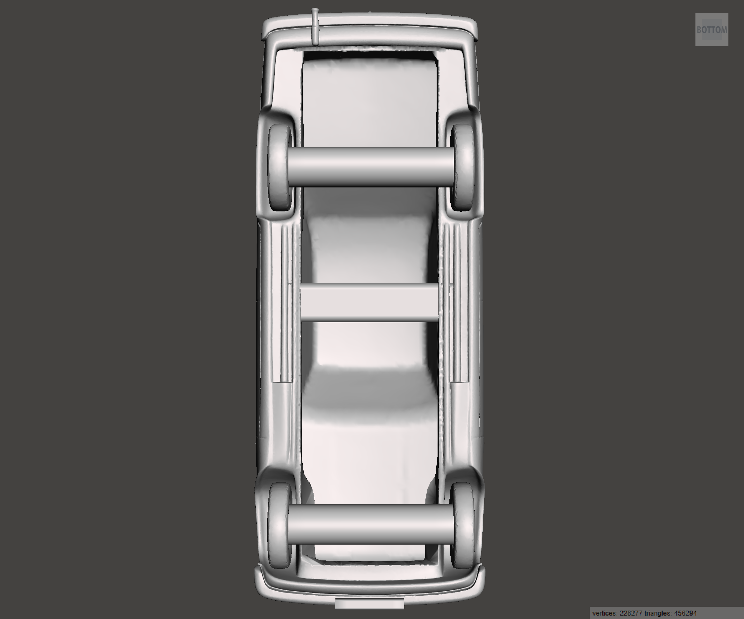 Image of 3D Printed Resin Model of Ford Consul MK2 1959