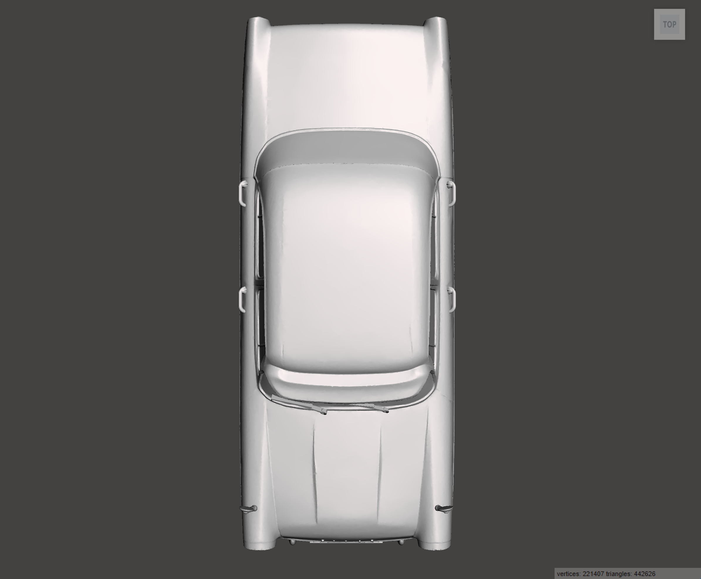 Image of 3D Printed Resin Model of Ford Consul Deluxe 1961