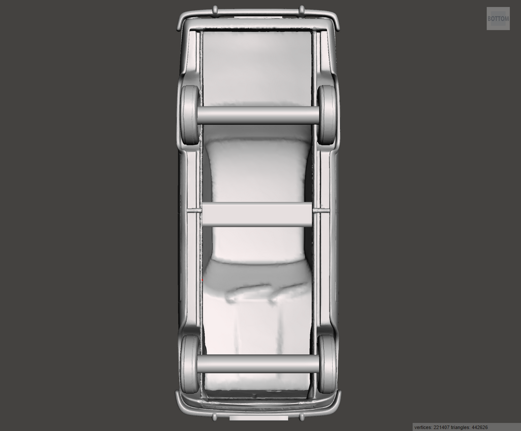 Image of 3D Printed Resin Model of Ford Consul Deluxe 1961