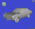 Digital Download of 3D Printed Hillman Avenger 1600 Deluxe 1976 prescale