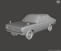 3D Printed Resin Model of Hillman Avenger 1600 Deluxe 1976