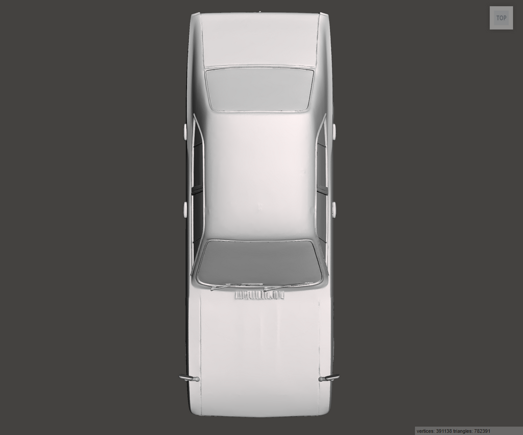 3D Printed Resin Model of Hillman Avenger 1600 Deluxe 1976