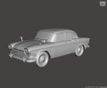 3D Printed Resin Model of Humber Super Snipe Series IV 1962