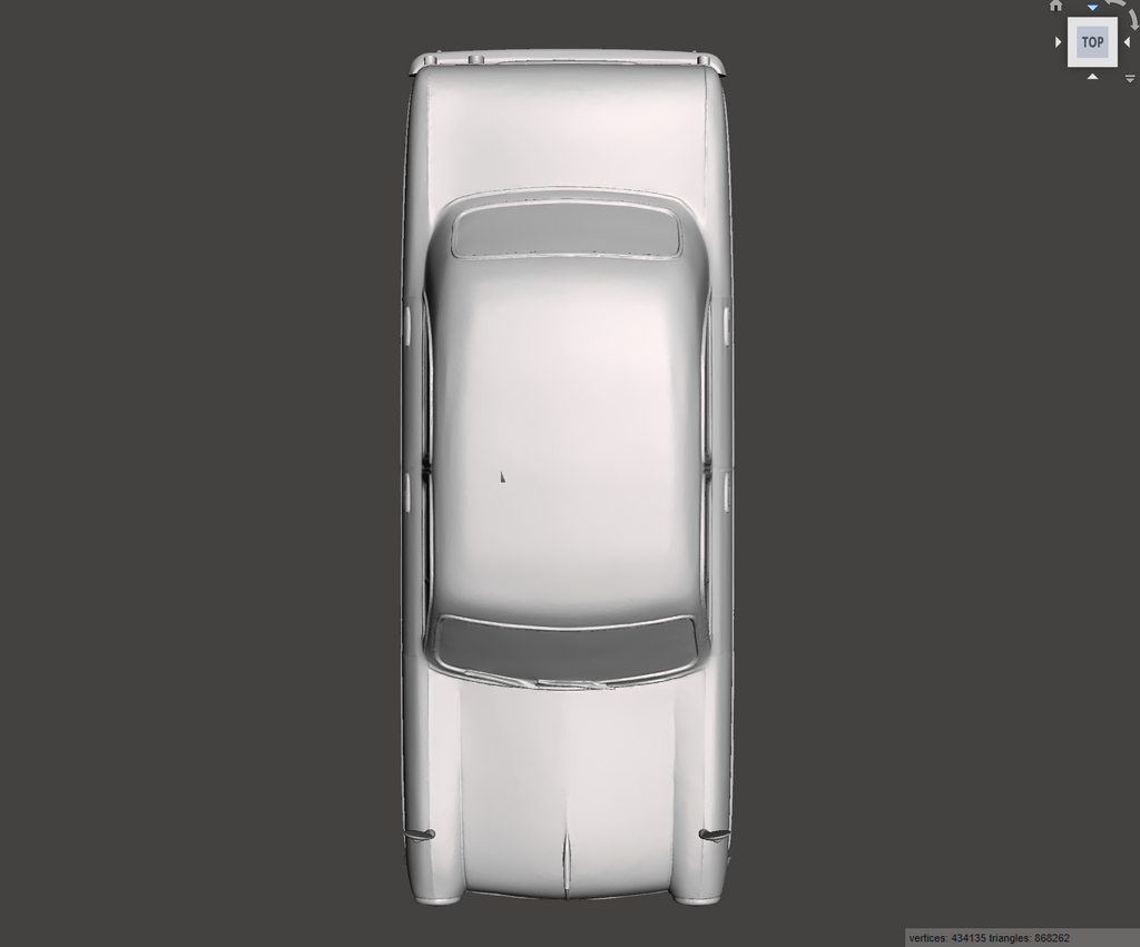 3D Printed Resin Model of Ford Consul EOTA 1953