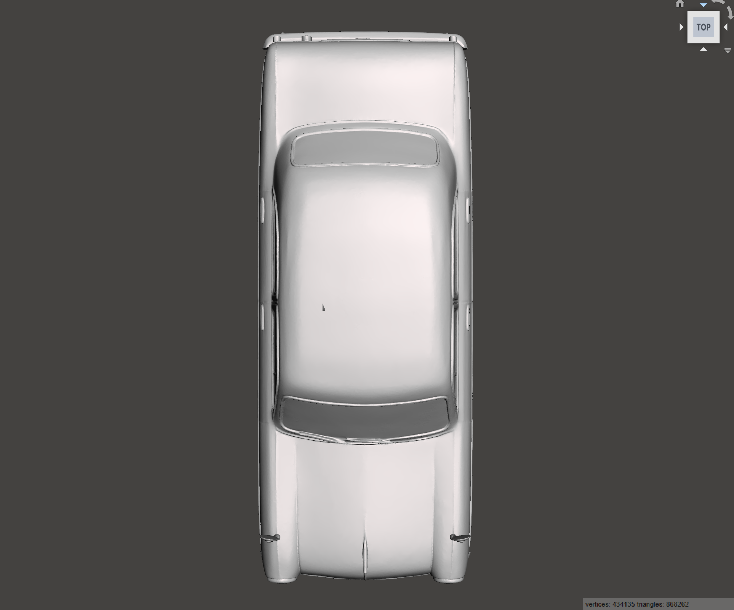 3D Printed Resin Model of Ford Consul EOTA 1953
