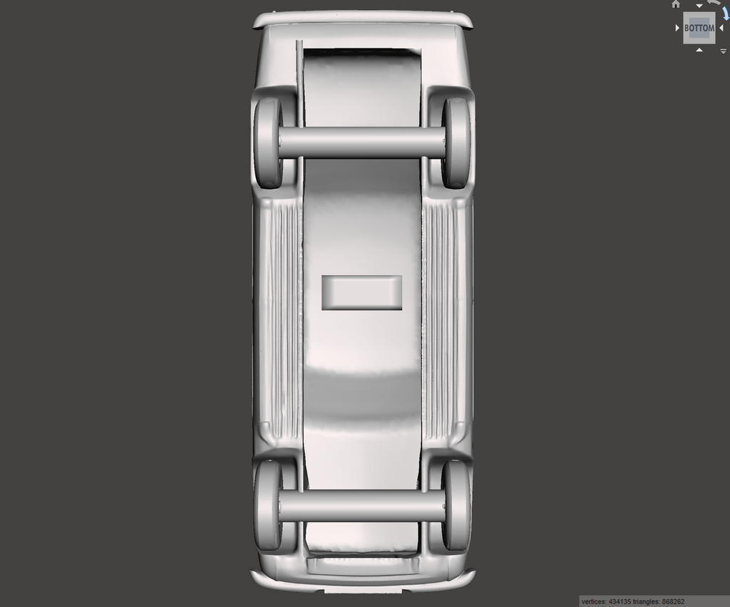 3D Printed Resin Model of Ford Consul EOTA 1953
