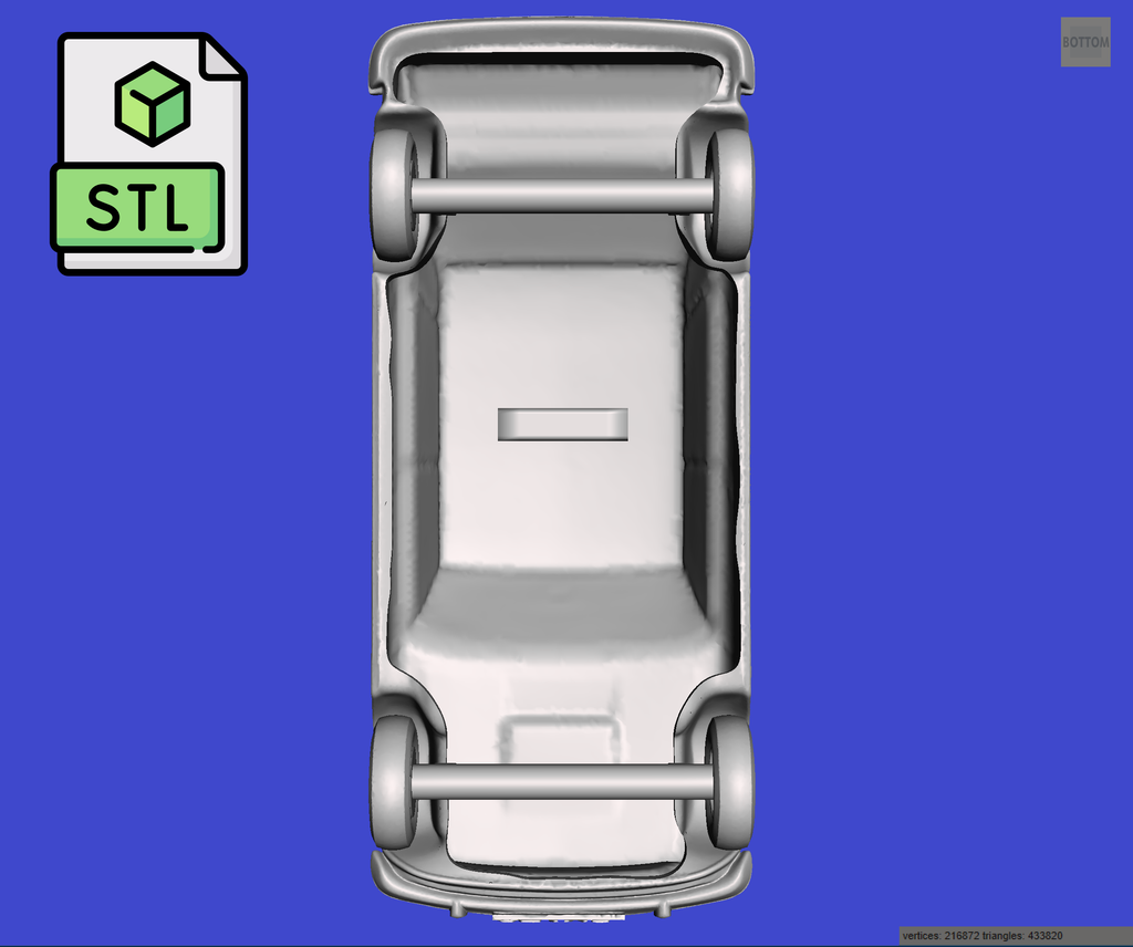 Digital Download of 3D Printed Austin 1800 MKII 1969