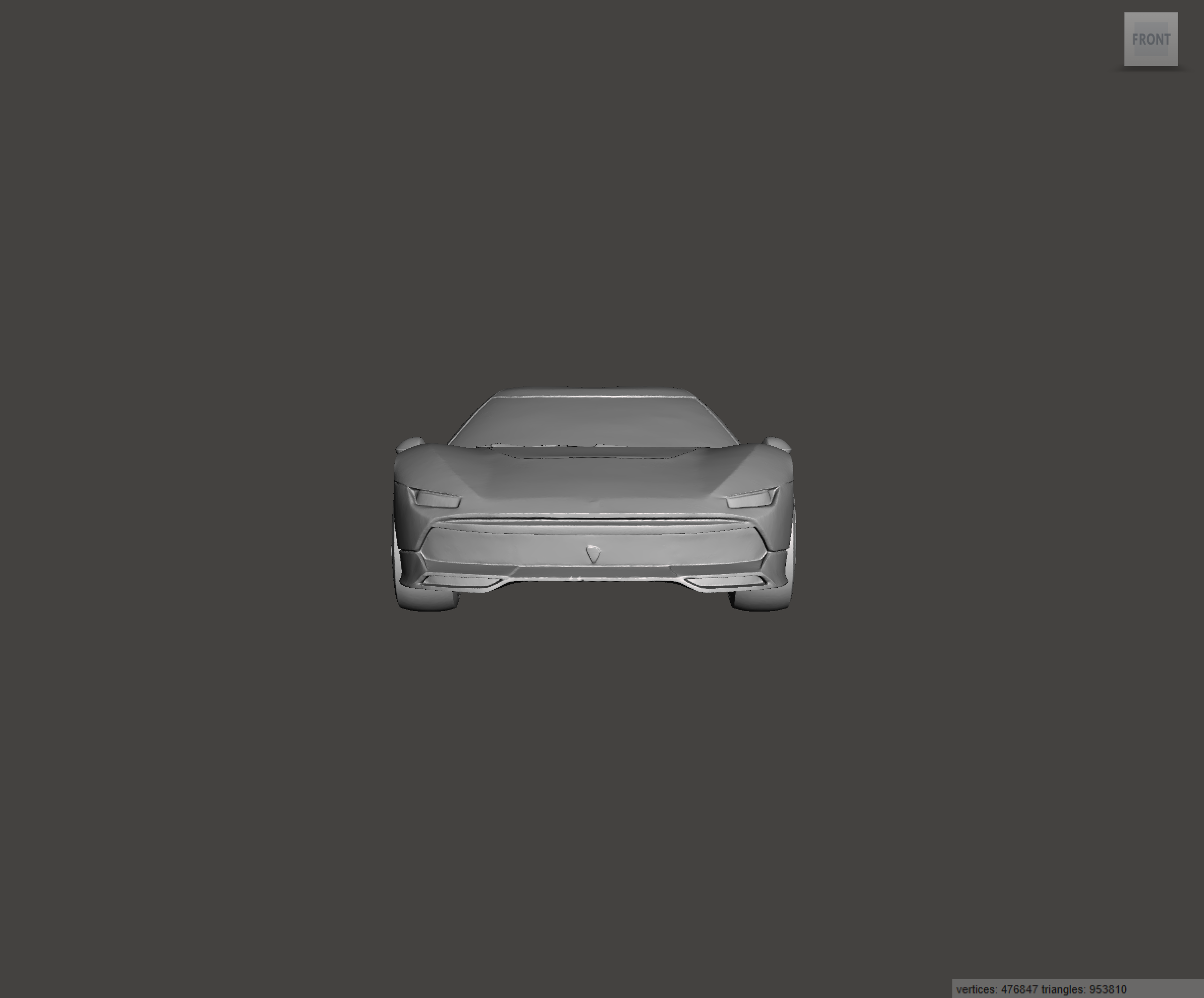 3D Printed Resin Model of Ferrari SP38 Deborah 2023