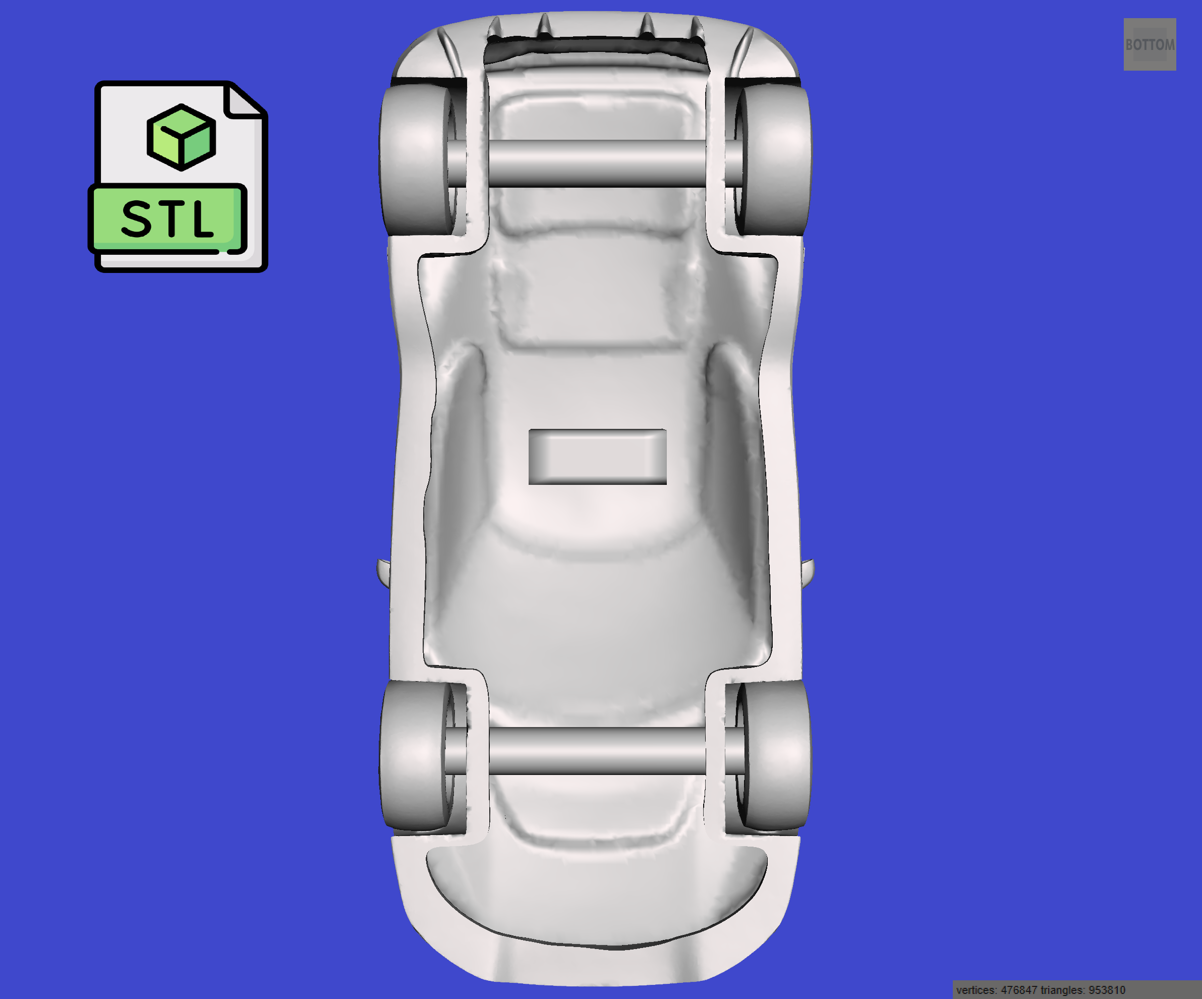 Digital Download of 3D Printed Ferrari SP38 Deborah 2023