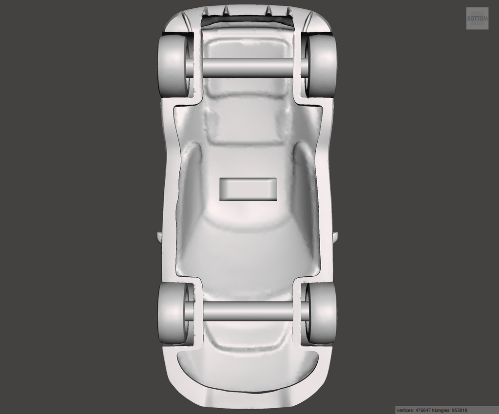 3D Printed Resin Model of Ferrari SP38 Deborah 2023
