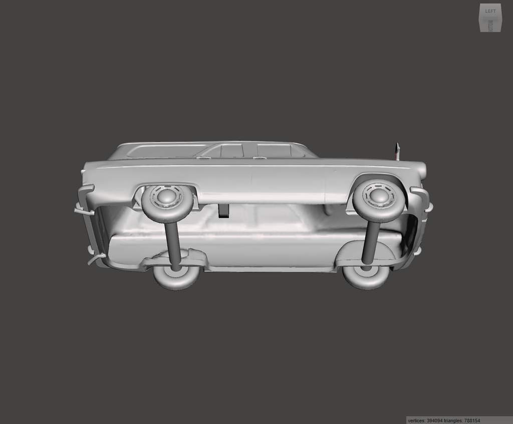 3D Printed Resin Model of Ford Mk2 Zephyr Farnham Estate 1961