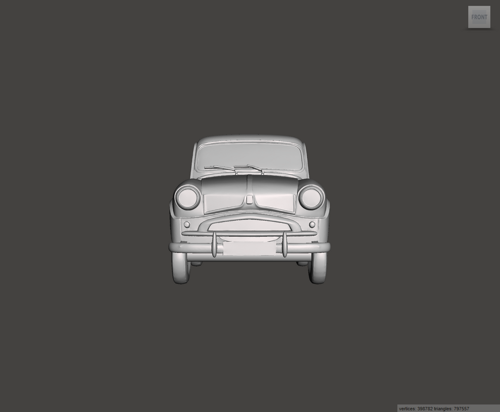 3D Printed Resin Model of Standard 10 1954