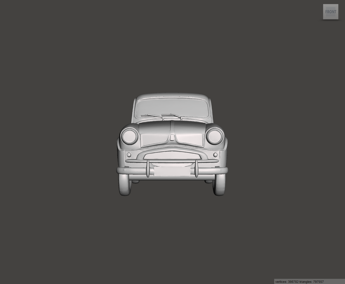 3D Printed Resin Model of Standard 10 1954