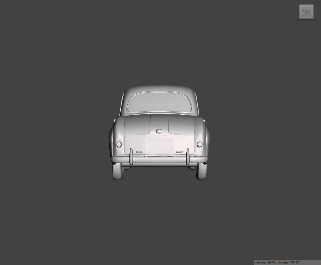3D Printed Resin Model of Standard 10 1954