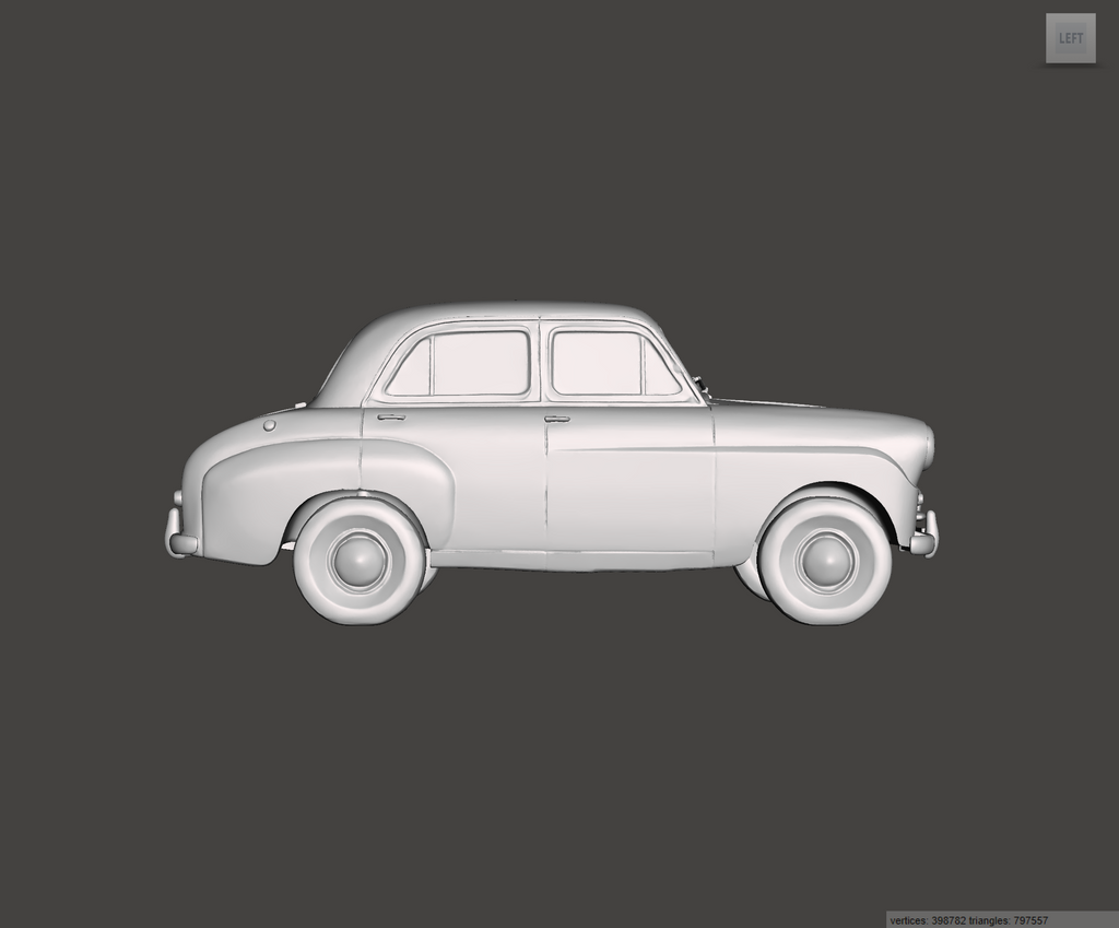 3D Printed Resin Model of Standard 10 1954