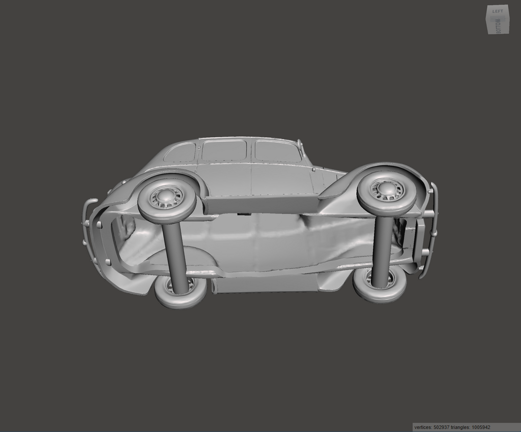 3D Printed Resin Model of Austin 10 Cambridge 1937