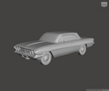 3D Printed Resin Model of Buick Skylark 1961