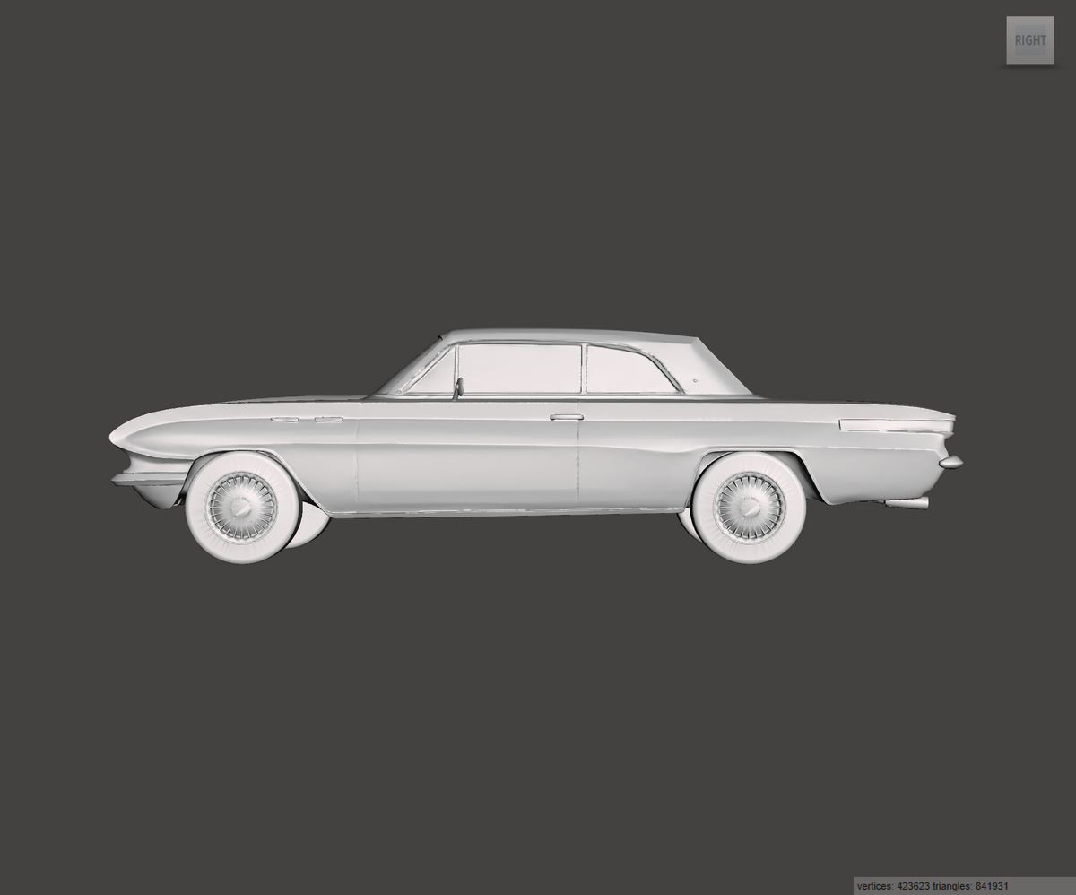 3D Printed Resin Model of Buick Skylark 1961