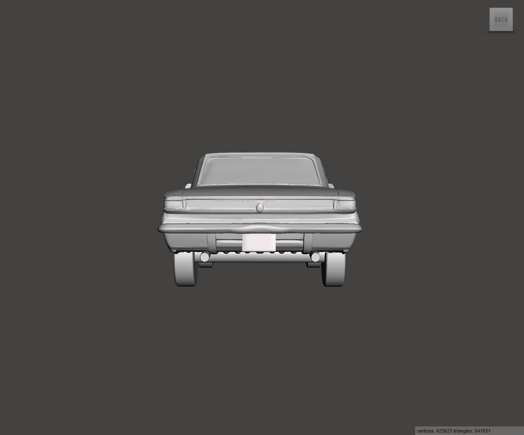 3D Printed Resin Model of Buick Skylark 1961