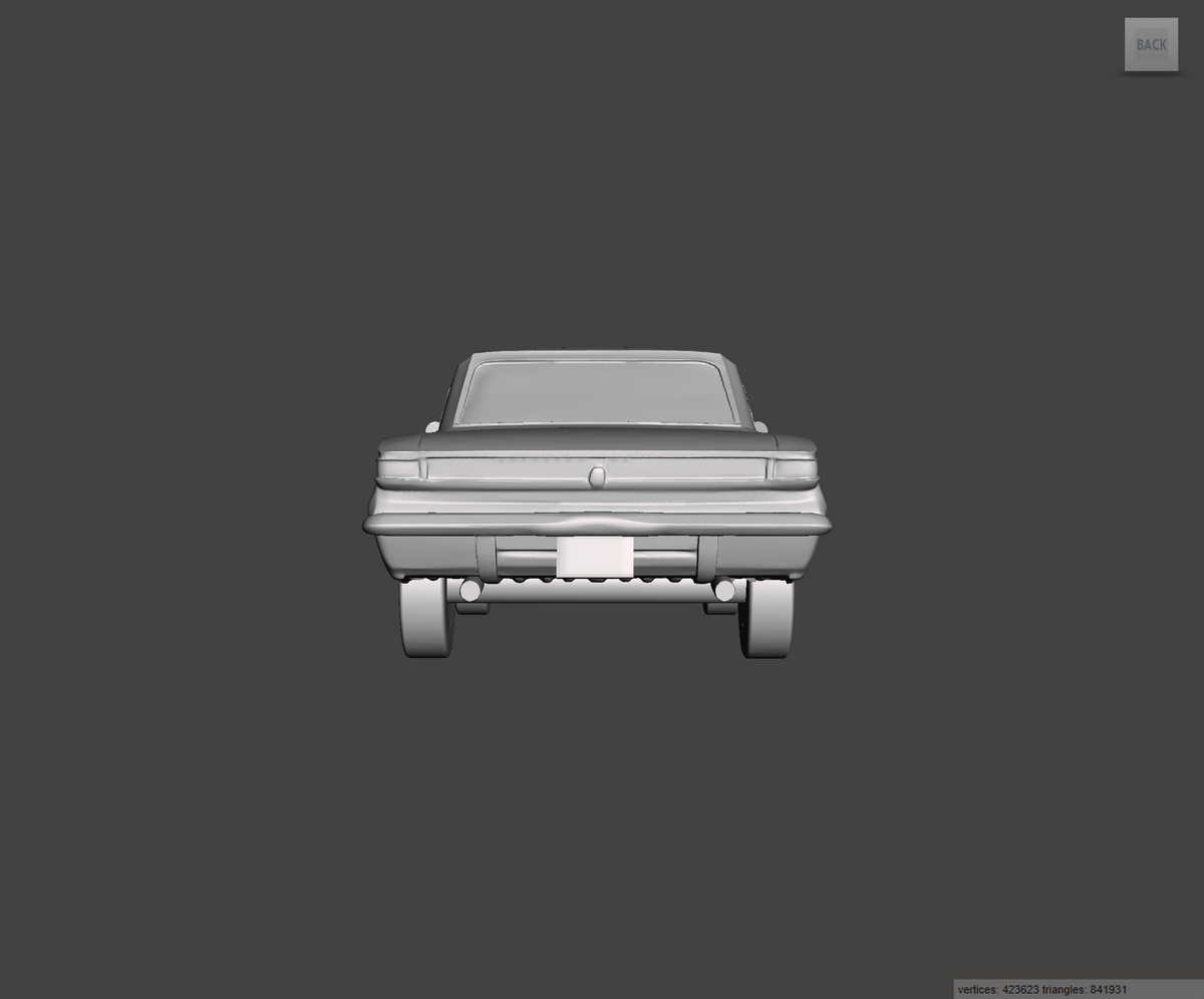 3D Printed Resin Model of Buick Skylark 1961