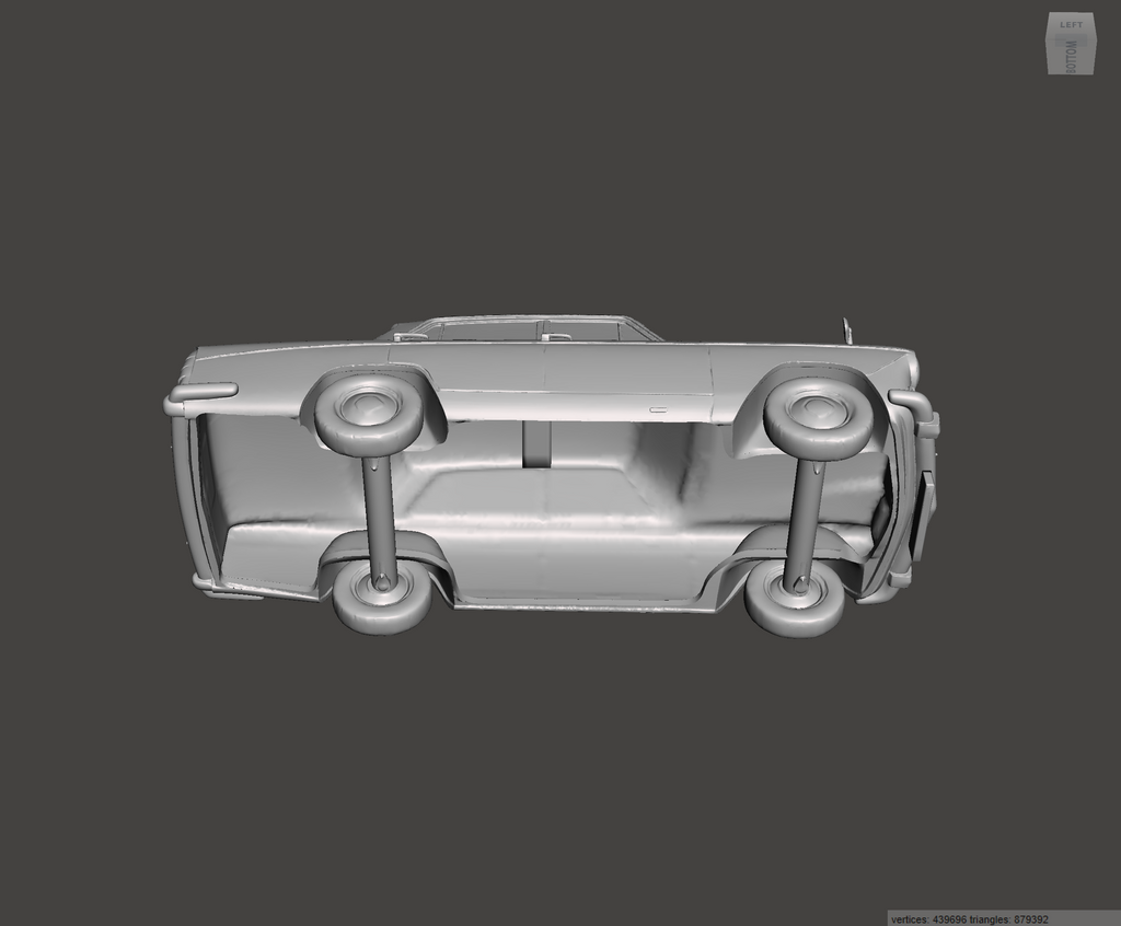3D Printed Resin Model of Wolseley 16-60 1966