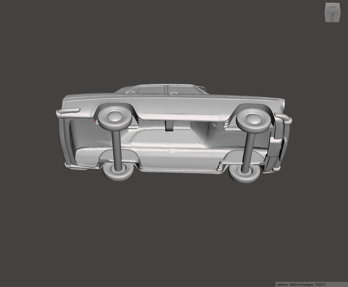 3D Printed Resin Model of Austin A60 Cambridge 1963