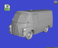 Digital Download of 3D Printed Morris LD Van 1952 prescale