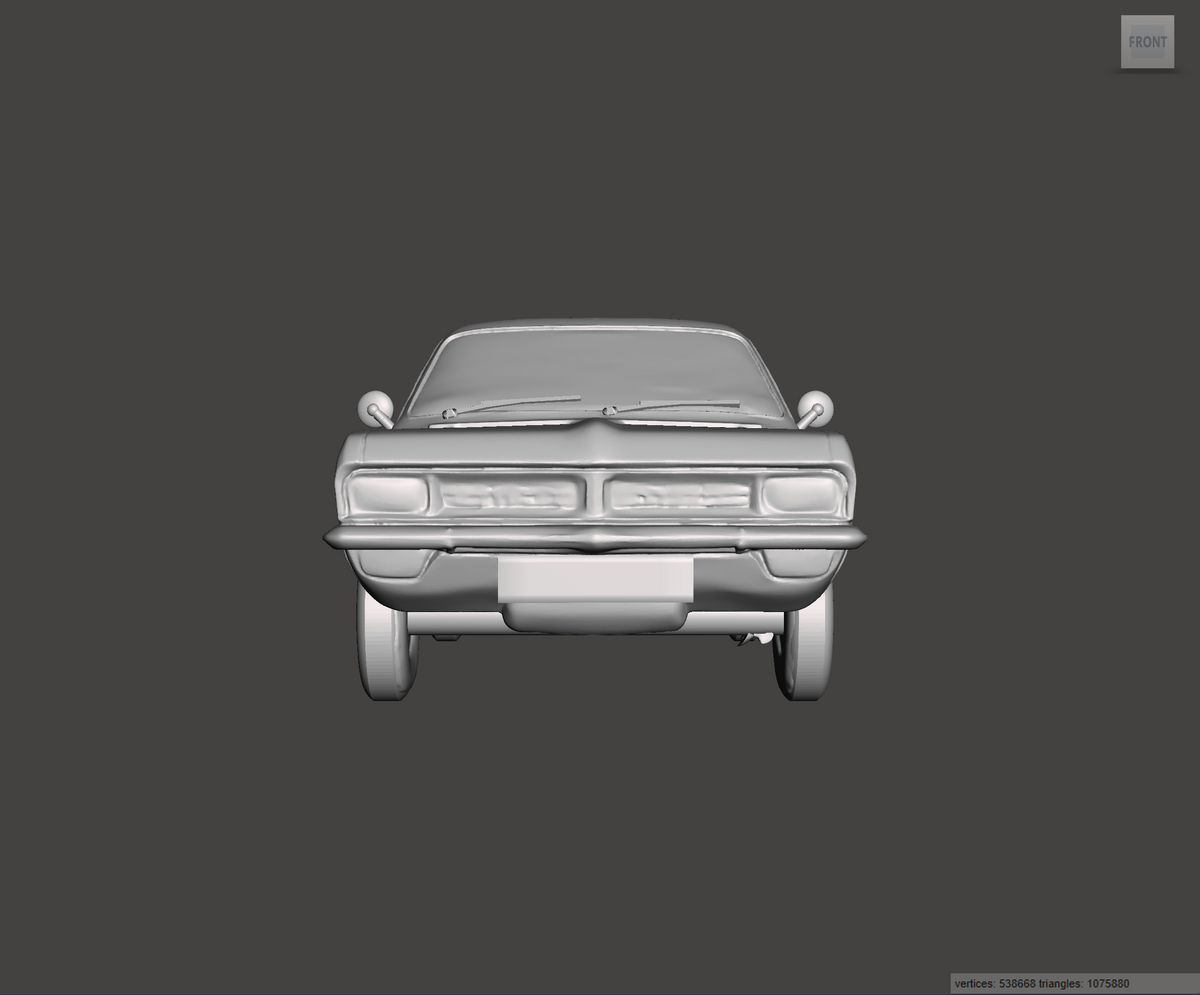 3D Printed Resin Model of Vauxhall Viva HC Estate 1973