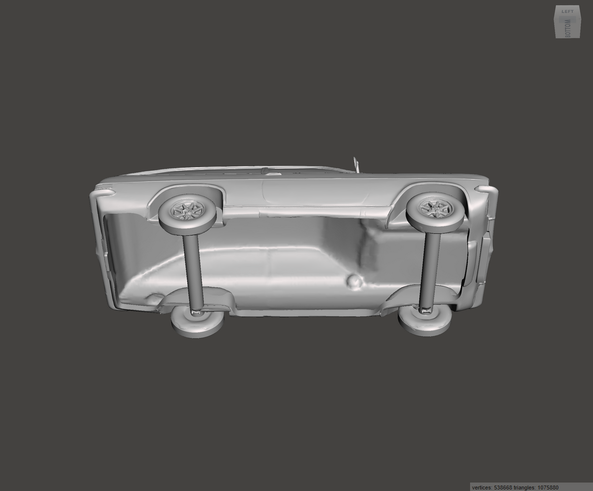 3D Printed Resin Model of Vauxhall Viva HC Estate 1973