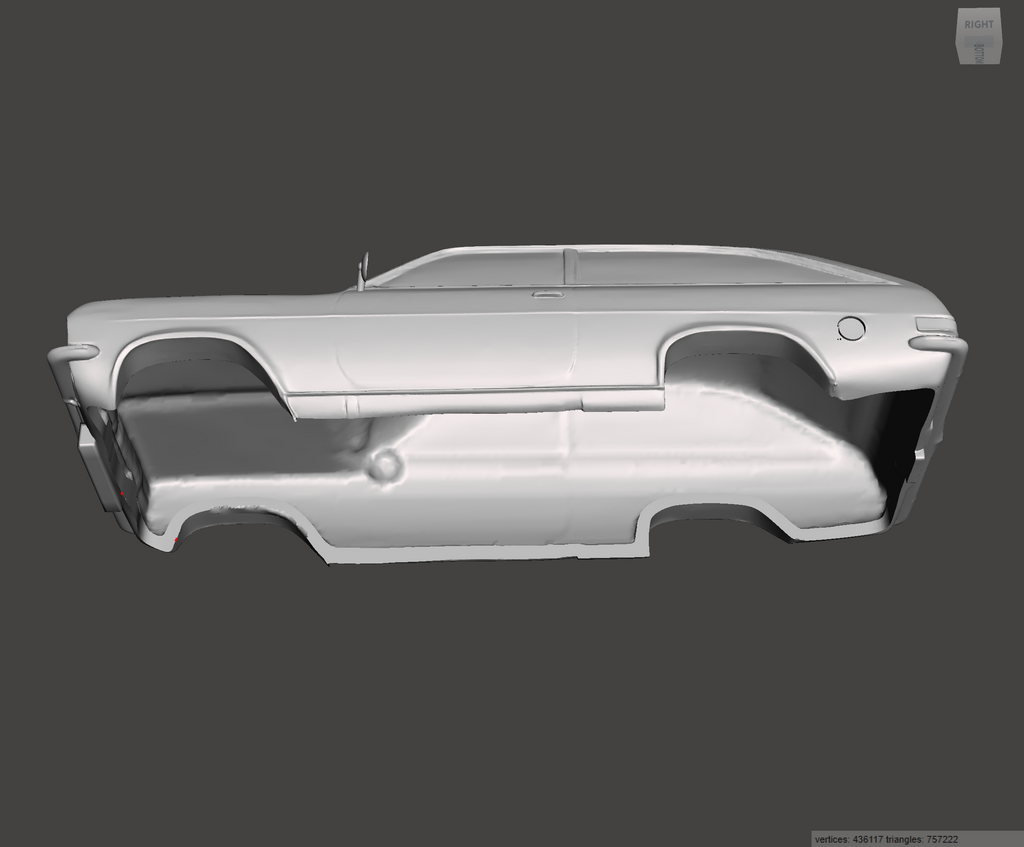 3D Printed Resin Model of Vauxhall Viva HC Estate 1973