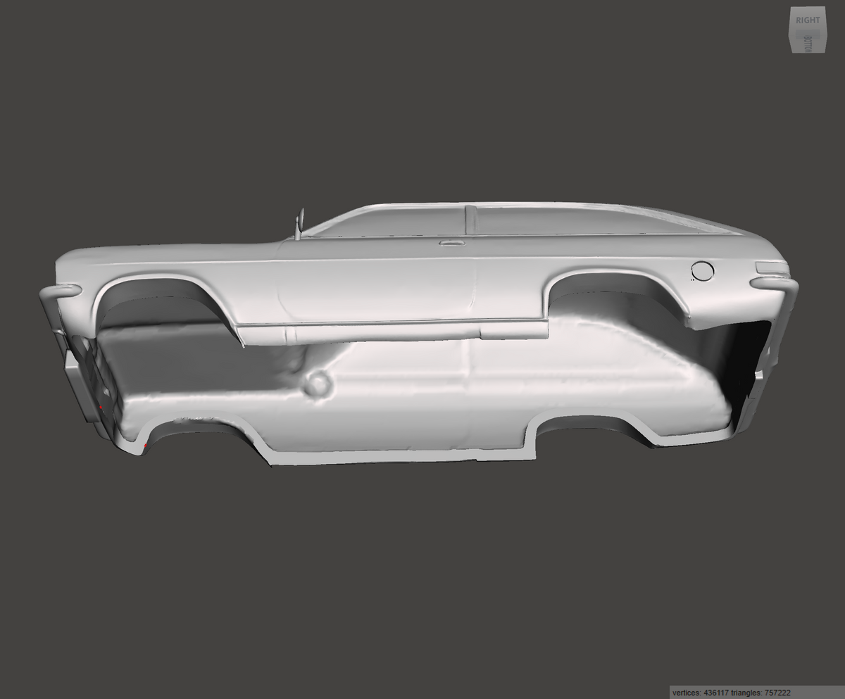 3D Printed Resin Model of Vauxhall Viva HC Estate 1973