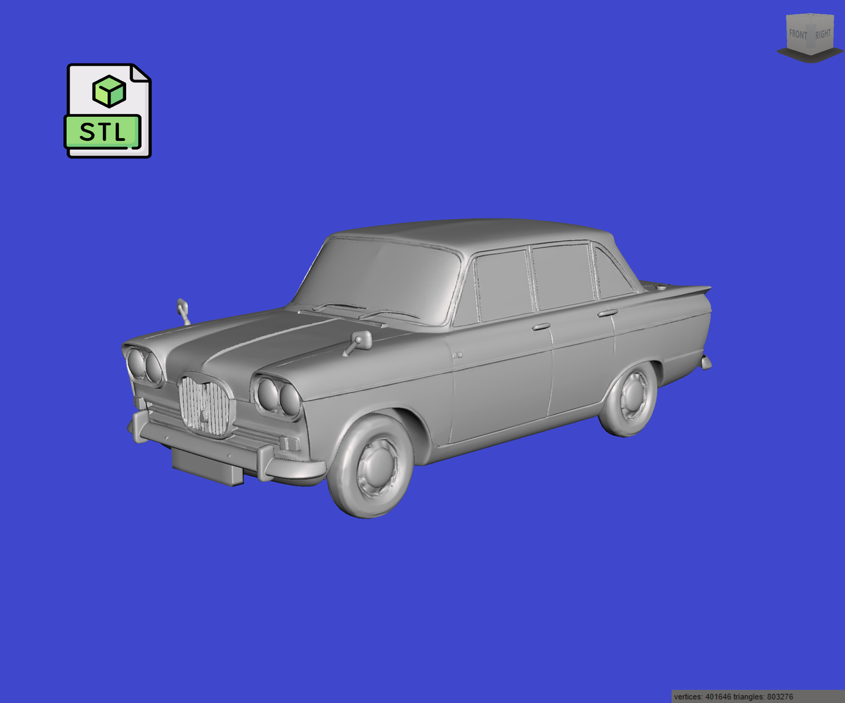 Digital Download of 3D Printed Singer Vogue Series III 1965 prescale