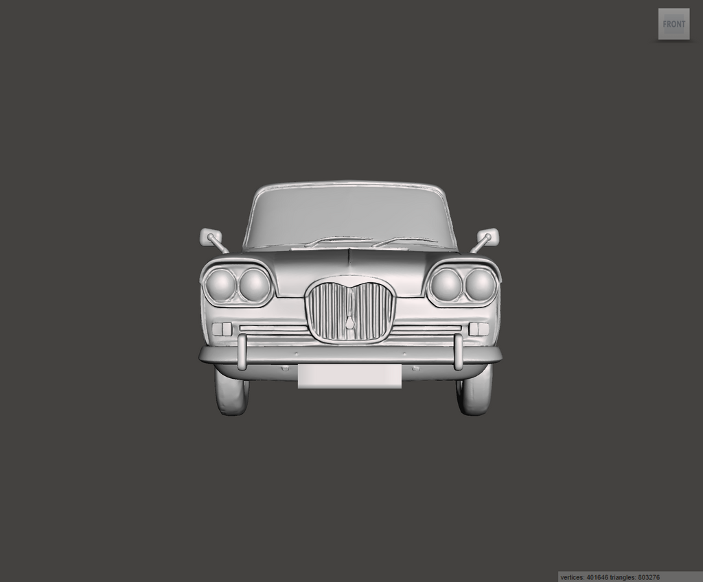 3D Printed Resin Model of Singer Vogue Series III 1965
