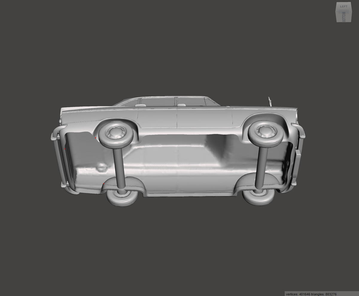 3D Printed Resin Model of Singer Vogue Series III 1965
