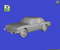 Digital Download of 3D Printed Triumph Stag Mk2 1973 prescale