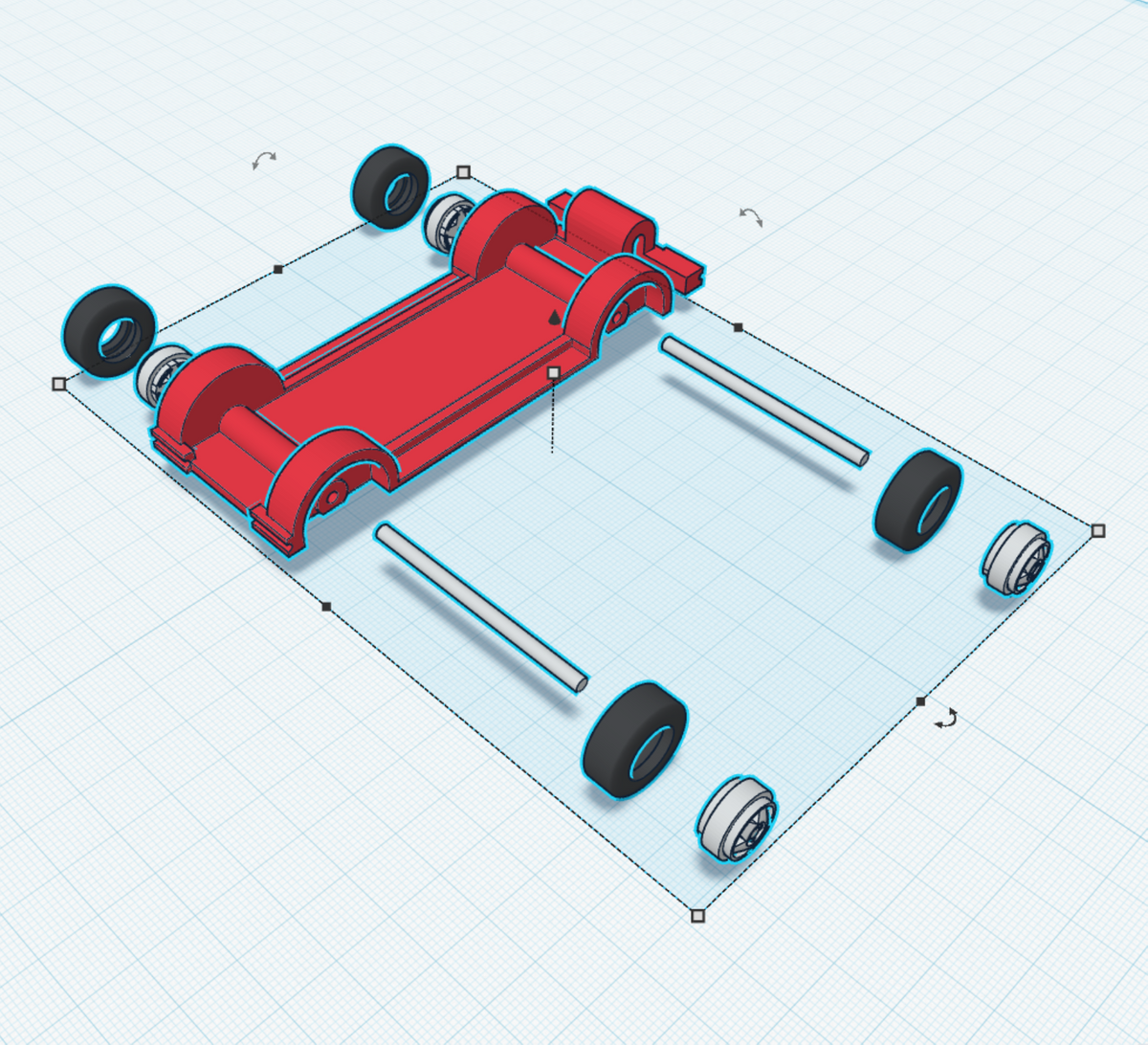 Rolling Chassis for Bodyshell